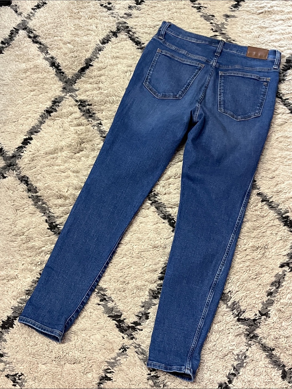 Madewell 10” High-Rise Skinny Jeans Size 29 Medium Wash Stretch Denim NWOT - Picture 5 of 9